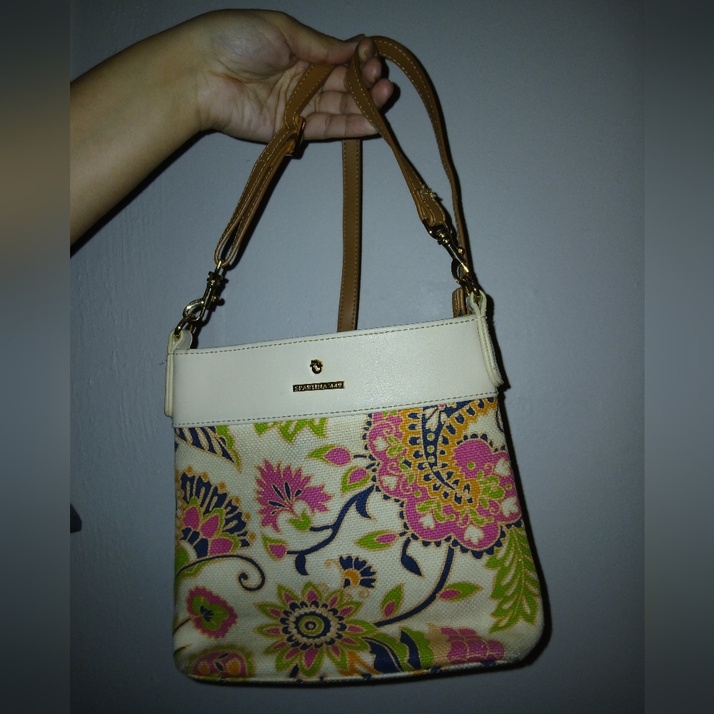 Spartina 449 Crossbody and Wallet Floral Pink Design